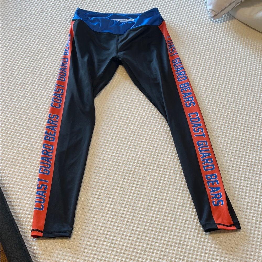 Coast Guard Bears Black and Blue Leggings